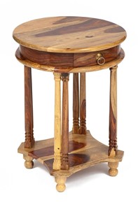 Кофейный столик Бомбей - 1149  палисандр, 45*45*60, натуральный (natural) арт.10049 в Батайске - предосмотр