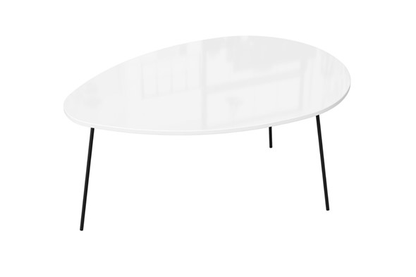 Столик тип 3 низкий ЛД 451.160, Белый глянец в Шахтах - изображение