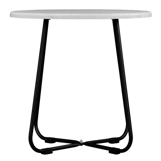 Круглый столик BeautyStyle-14 (дуб дымчатый/черный) в Шахтах - изображение 1