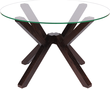 Стеклянный столик Берген-2, венге в Шахтах