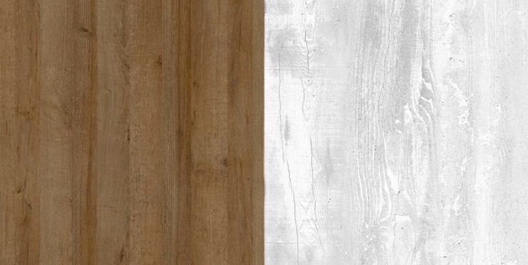 Угловой шкаф Пайн, ПП6, Дуб Крафт/Бетон Пайн в Батайске - изображение 2