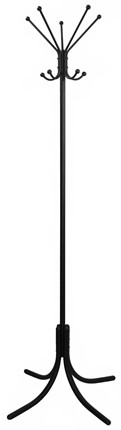 Вешалка для одежды КР-10Л, цвет черный в Шахтах - изображение