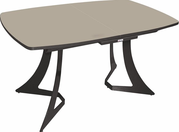 Кухонный стол раздвижной Милан (стекло) в Шахтах - изображение