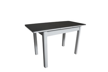 Кухонный раскладной стол Айсберг-1СТ белое-черное в Шахтах - предосмотр 1