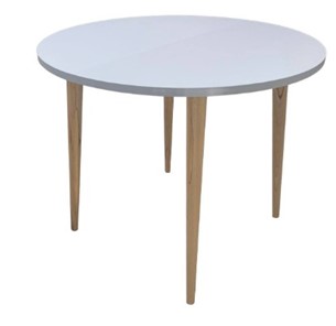 Кухонный стол круглый Серый камень 90*90 см ЛДСП в Шахтах