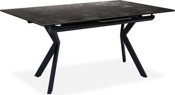 Обеденный раздвижной стол Бордо 2CX 160х90 (Oxide Nero/Графит) в Шахтах