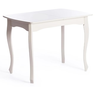 Кухонный раздвижной стол Caterina Provence, бук/мдф, 100+30x70x75, Ivory white арт.19129 в Шахтах