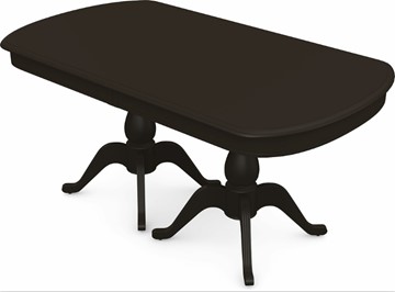 Раздвижной стол Фабрицио-2 исп. Мыло большой 2 вставки, Тон 11 Покраска + патина (в местах фрезеровки) в Шахтах