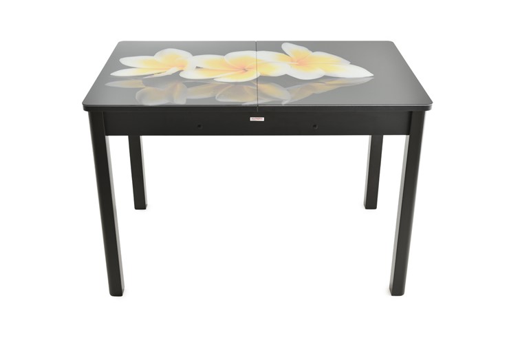 Кухонный стол раскладной Гамбург Мини, ноги метал. крашеные №23 (Exclusive h103/венге) в Шахтах - изображение 7