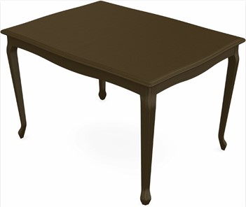Кухонный стол раскладной Кабриоль 1200х800, тон 5 Покраска + патина (в местах фрезеровки) в Шахтах