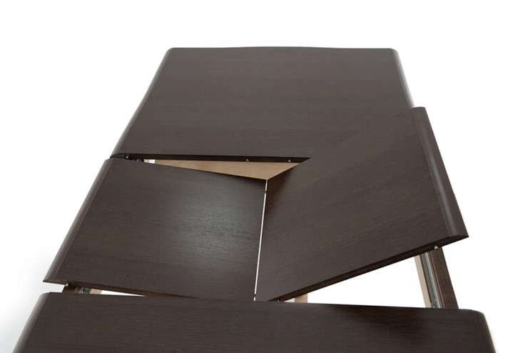 Кухонный стол раздвижной Кабриоль 1200х800, (Тон 7 - Орех тёмный) Морилка/Эмаль в Шахтах - изображение 7