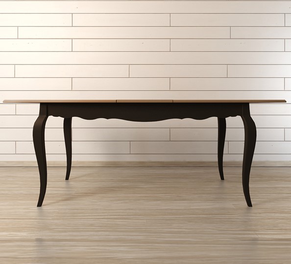 Кухонный стол раскладной Leontina (ST9338BLK) Черный в Шахтах - изображение 1