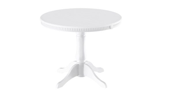 Кухонный стол раздвижной Орландо Т1, цвет Белый матовый (Б-111.02.1) в Шахтах - изображение