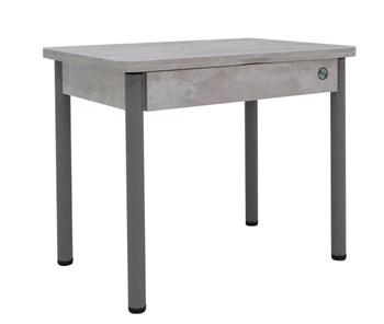 Маленький обеденный стол Прайм-3Р, Цемент светлый в Шахтах