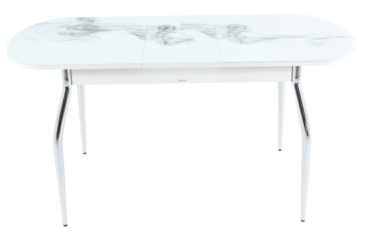 Обеденный раздвижной стол Ривьера исп.1 ноги метал. крашеные №24 Фотопечать (Цветы №33) в Шахтах - изображение 8