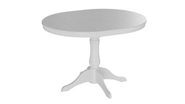 Кухонный стол раскладной Торонто Т1 исп.2, цвет Белый матовый (Б-121) в Шахтах - предосмотр