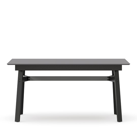 Обеденный стол 1600 Элиот ЛД 414.100.000, Оникс Серый/Чёрный в Батайске - изображение 2