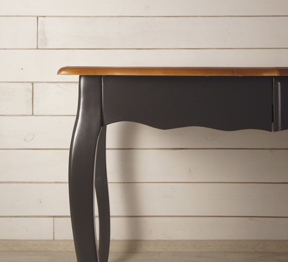 Стол на кухню Leontina с ящиком (ST9337MBLK) Черный в Шахтах - изображение 4