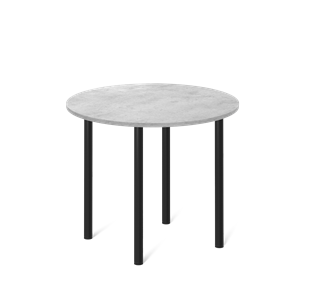 Кухонный стол SHT-TU66 / SHT-TT 90 ЛДСП (бетон чикаго светло-серый/черный) в Шахтах