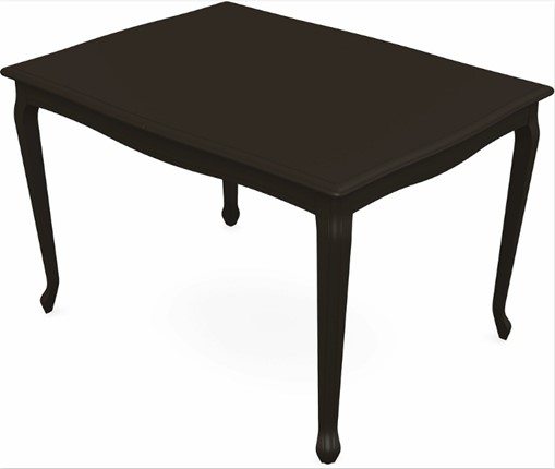 Кухонный стол раскладной Кабриоль 1400х800, тон 11 (Морилка/Эмаль) в Шахтах - изображение