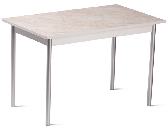Стол для столовой, Пластик Саломе 0408/Металлик в Шахтах - изображение