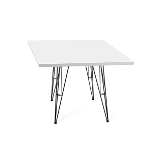 Кухонный обеденный стол SHT-TU10 (4 шт.)/ТT 80/80 (черный/белый) в Шахтах
