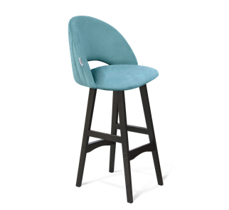 Барный стул SHT-ST34-1 / SHT-S65 (голубая пастель/венге) в Шахтах