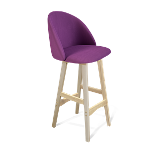 Барный стул SHT-ST35 / SHT-S65 (ягодное варенье/прозрачный лак) в Шахтах