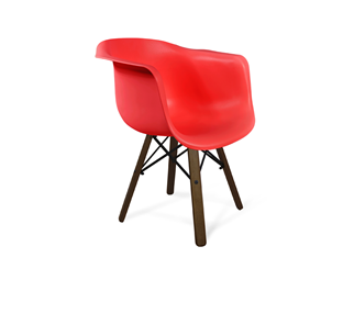 Кухонный стул SHT-ST31/S70 (красный/темный орех/черный) в Шахтах