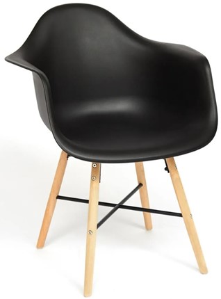 Кресло CINDY (EAMES) (mod. 919) 60х62х79 черный арт.19050 в Шахтах - изображение