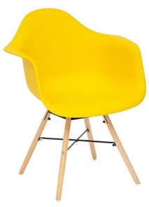 Кресло CINDY (EAMES) (mod. 919) 60х62х79 желтый арт.19048 в Шахтах