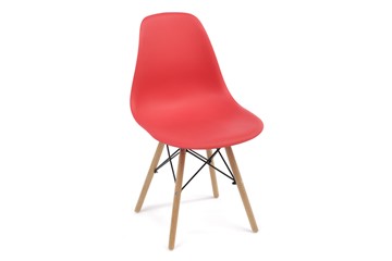 Обеденный стул DSL 110 Wood (красный) в Таганроге