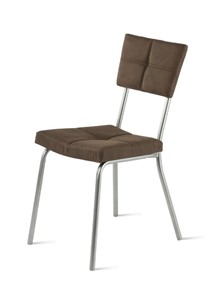 Обеденный стул Лион 1, Allure dark brown/Металлик в Шахтах