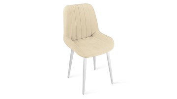 Кухонный стул Марвел Исп. 2 К1С (Белый матовый/Велюр Confetti Cream) в Шахтах
