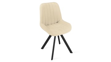 Обеденный стул Марвел Исп. 2 К2 (Черный муар/Велюр Confetti Cream) в Шахтах - предосмотр