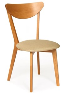 Обеденный стул MAXI (Макси), бук/ткань 86x48,5x54,5 Бежевый/ натуральный бук арт.19593 в Шахтах