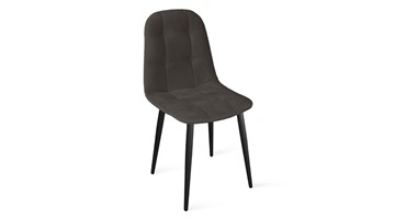 Обеденный стул Райс К1С (Черный муар/Велюр Confetti Stone) в Шахтах - предосмотр