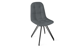 Обеденный стул Райс К4 (Черный муар/Микровелюр Jercy Graphite) в Таганроге
