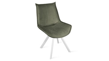 Обеденный стул Тейлор Исп. 2 К2 (Белый матовый/Микровелюр Jercy Deep Green) в Шахтах