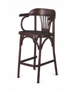 Барный стул 650 твердый (темный тон) в Батайске - предосмотр