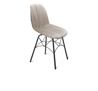 Обеденный стул SHT-ST29-С1 / SHT-S107 (лунный камень/черный муар) в Шахтах