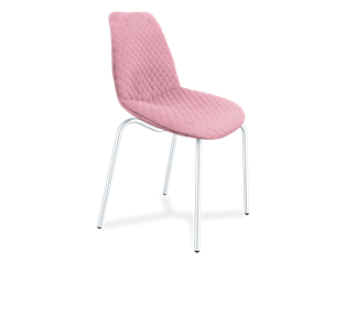 Обеденный стул SHT-ST29-С22 / SHT-S130 HD (розовый зефир/хром лак) в Шахтах