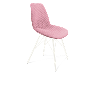Обеденный стул SHT-ST29-С22 / SHT-S37 (розовый зефир/белый муар) в Шахтах