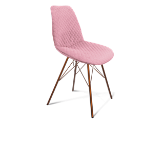 Обеденный стул SHT-ST29-С22 / SHT-S37 (розовый зефир/медный металлик) в Шахтах