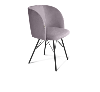 Обеденный стул SHT-ST33 / SHT-S37 (сиреневая орхидея/черный муар) в Шахтах