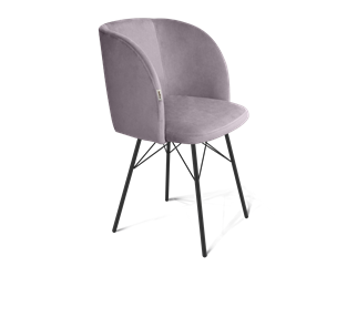 Обеденный стул SHT-ST33 / SHT-S64 (сиреневая орхидея/черный муар) в Шахтах
