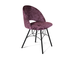 Обеденный стул SHT-ST34 / SHT-S100 (вишневый джем/черный муар) в Шахтах