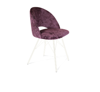 Обеденный стул SHT-ST34 / SHT-S37 (вишневый джем/белый муар) в Шахтах