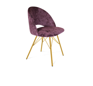 Обеденный стул SHT-ST34 / SHT-S37 (вишневый джем/золото) в Шахтах
