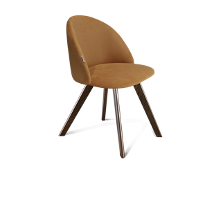 Обеденный стул SHT-ST35 / SHT-S39 (горчичный/венге) в Шахтах